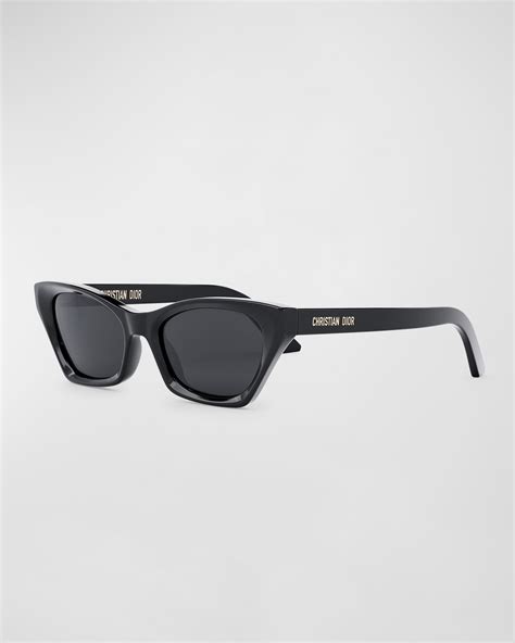 DIOR DiorMidnight B1I Butterfly Sunglasses, 53mm.